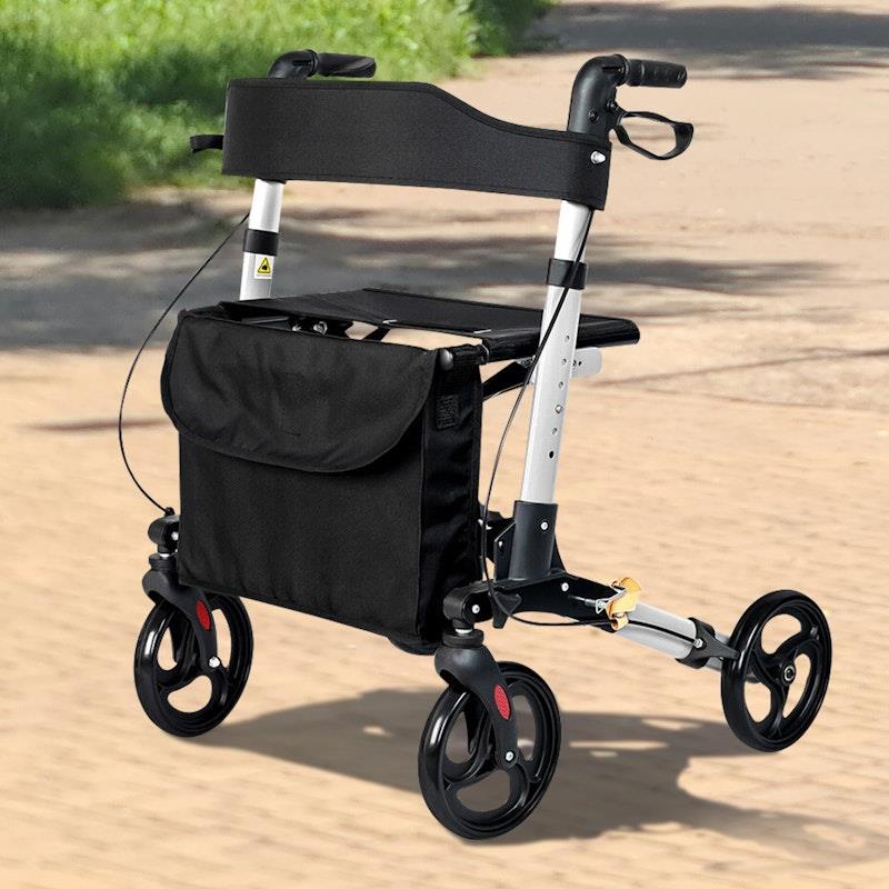 Load image into Gallery viewer, Orthonica Folding Rollator Mobility Aid 4 Wheel Walker
