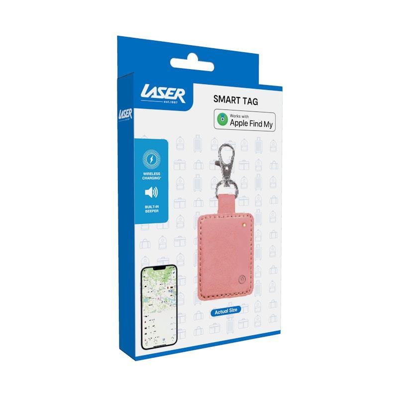 Load image into Gallery viewer, Laser Mini Keyring Wireless Charging Smart Tag Pink
