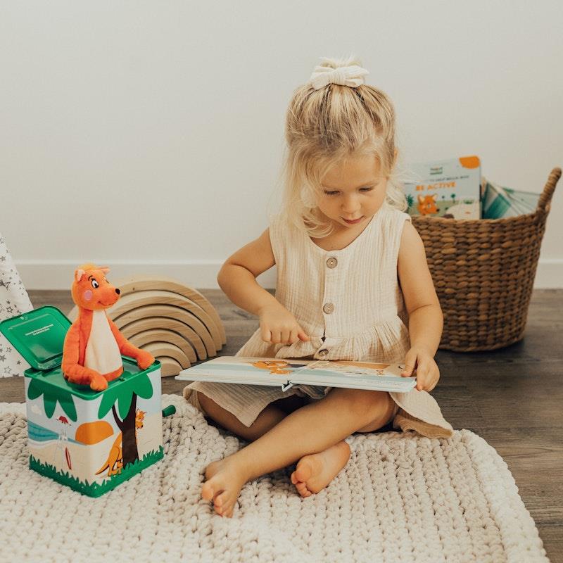 Load image into Gallery viewer, Mizzie The Kangaroo Toddler Learning Time Gift Set
