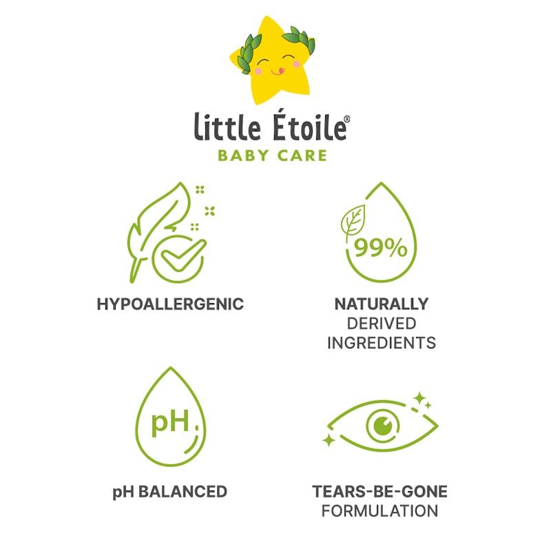 Load image into Gallery viewer, Little Etoile Head to Toe Wash for Delicate Skin (0+ month) 250ml
