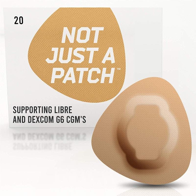 Load image into Gallery viewer, Not Just a Patch CGM Patches for Freestyle Libre and Medtronic - Black 20pk
