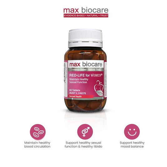 Max Biocare RED-LIFE for Women 60Tablets