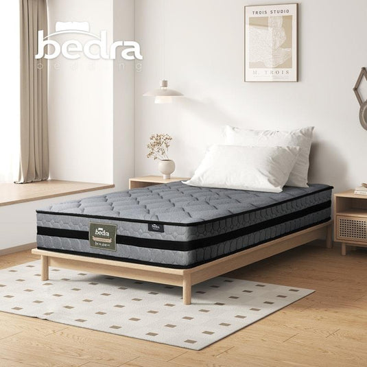 Bedra Bedding Mattress Bed Mattress 3D Mesh Fabric Firm Foam Spring 22cm 7-Zone Single