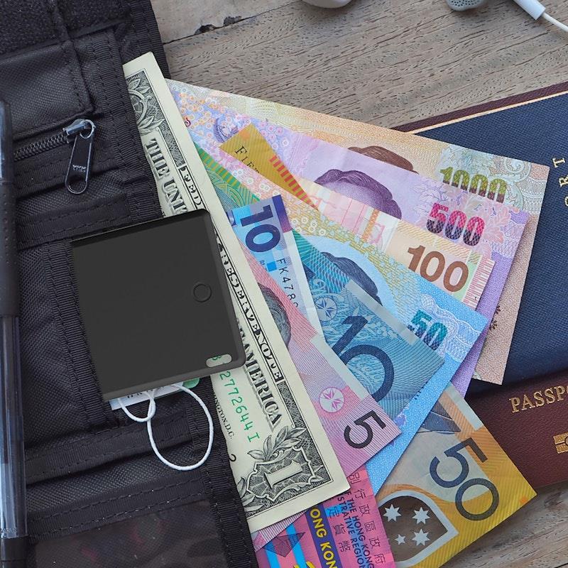Load image into Gallery viewer, Laser Ultra Slim Card size Smart Tag with Wireless Charging 1 Piece
