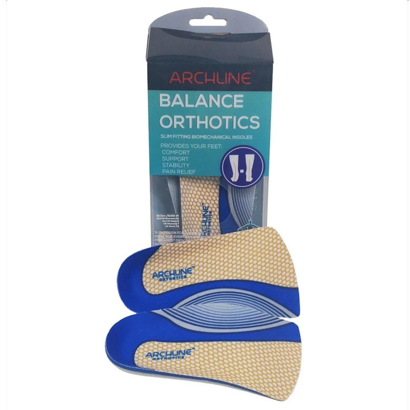 Load image into Gallery viewer, Archline 3/4 Slim Orthotics Plantar Fasciitis Insoles Balance Support Relief Euro Size 45
