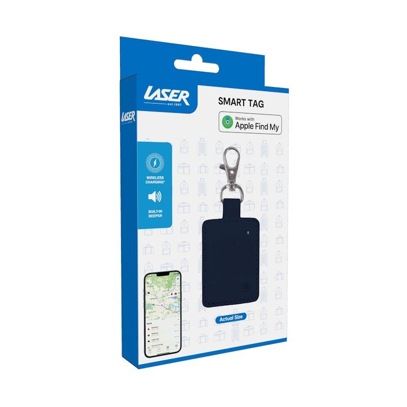 Load image into Gallery viewer, Laser Mini Keyring Wireless Charging Smart Tag Blue
