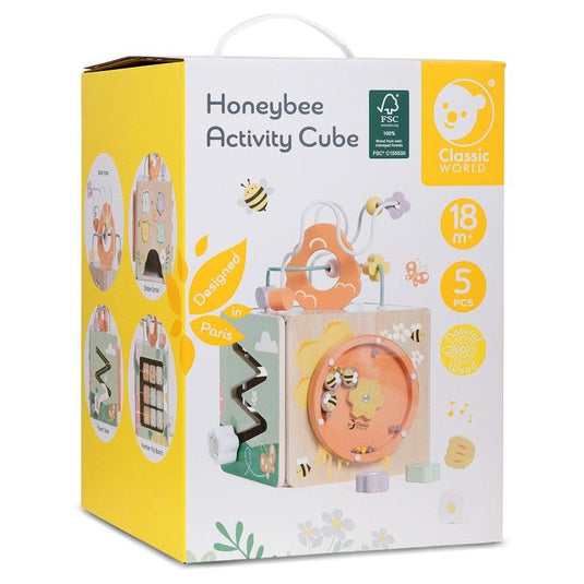 Classic World Honeybee Activity Cube One Size