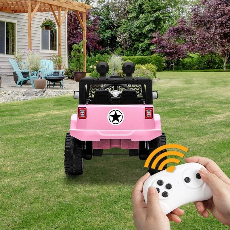 Load image into Gallery viewer, Mazam Kids Ride On Car Jeep Electric Vehicle Pink
