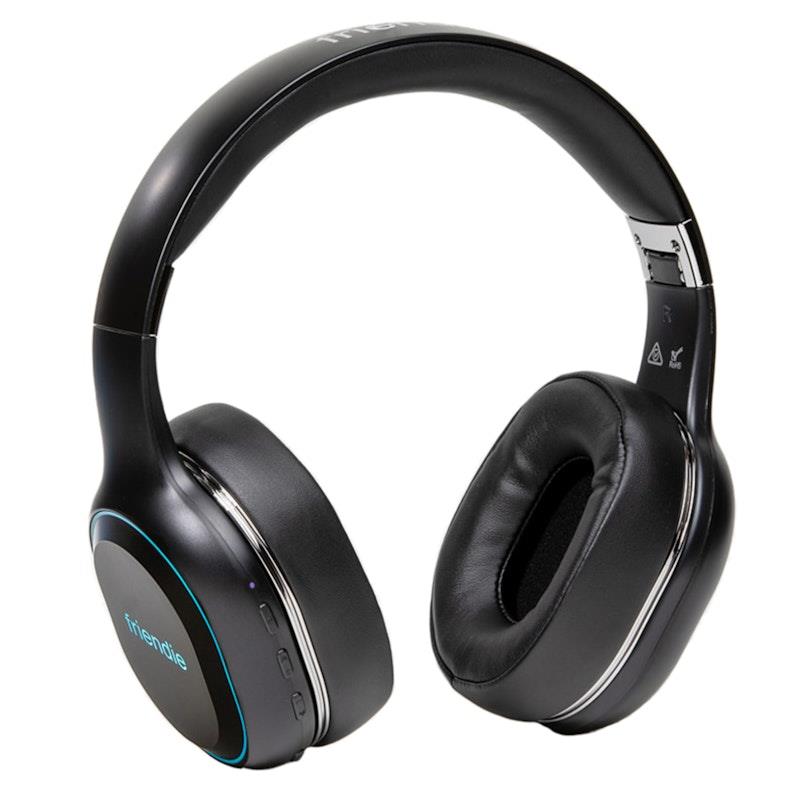 Load image into Gallery viewer, Friendie AIR Duo Matte Black (Over Ear Wireless Headphones) 1Set
