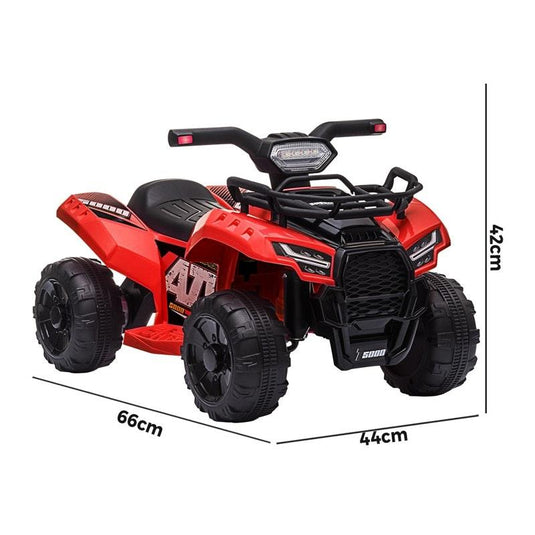Mazam Ride On Car Electric ATV Bike Vehicle for Toddlers Kids Red