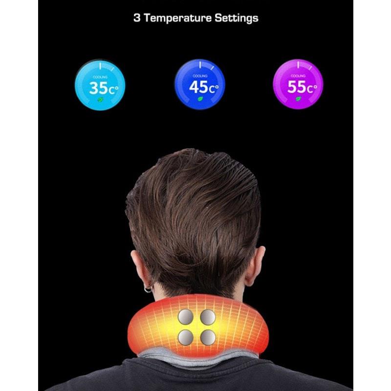 Load image into Gallery viewer, Caremax 3 in One Cervical Collar Air Bag Massage &amp; TENS &amp; Heat 1Unit
