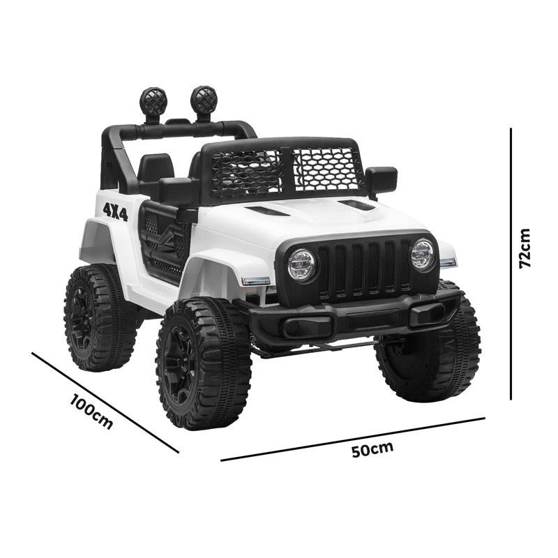 Load image into Gallery viewer, Mazam Kids Ride On Car Electric Toys Jeep White
