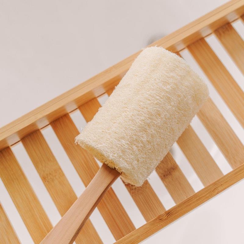 Load image into Gallery viewer, Clevinger  Bath Shower Long Handle Body Brush Scrubber Brush Set
