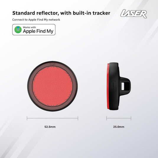Laser Round Red Reflector Smart Tag 1 Piece