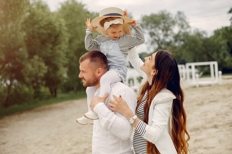 Family at home — pharmacy hero